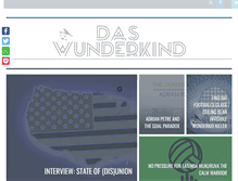 Tablet Screenshot of daswunderkind.net